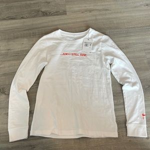 NWT And still I Rise Nike Tee Shirt